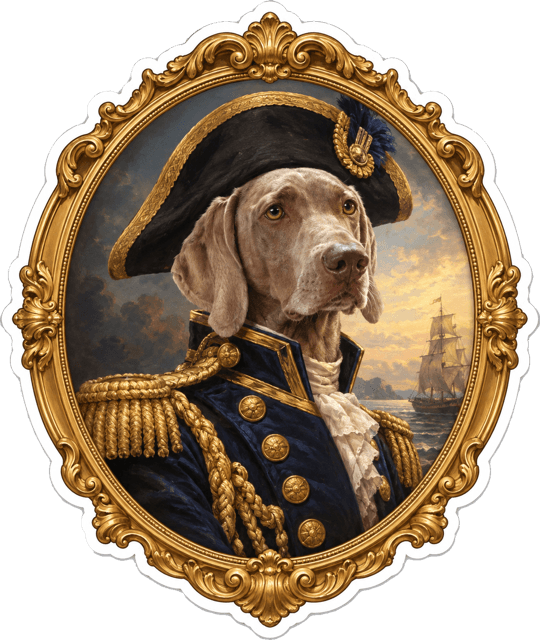 The Admiral sticker